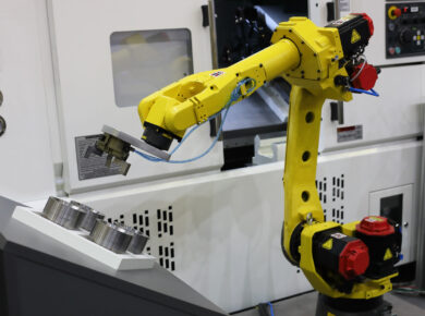 CNC Machining with Robotics